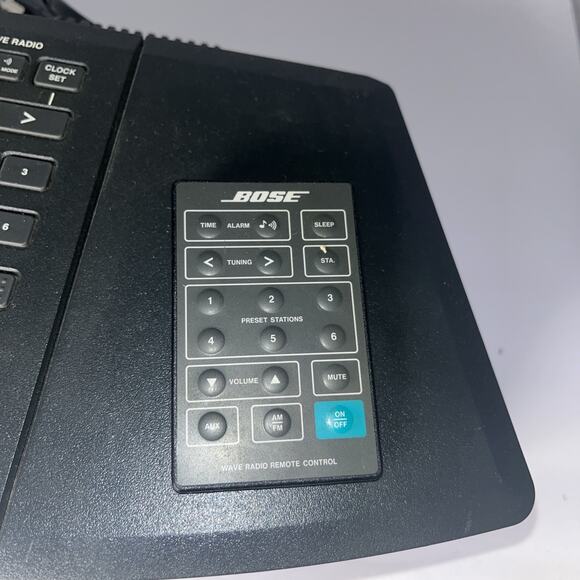 Bose Wave AWR1-1W AM/FM Alarm Radio AM/FM System Black #U1654 With Remote - Picture 3 of 7